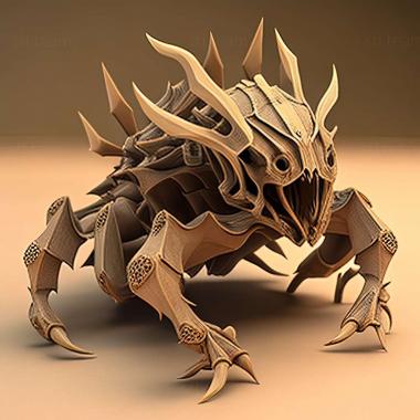 3D model Ceratoderus (STL)